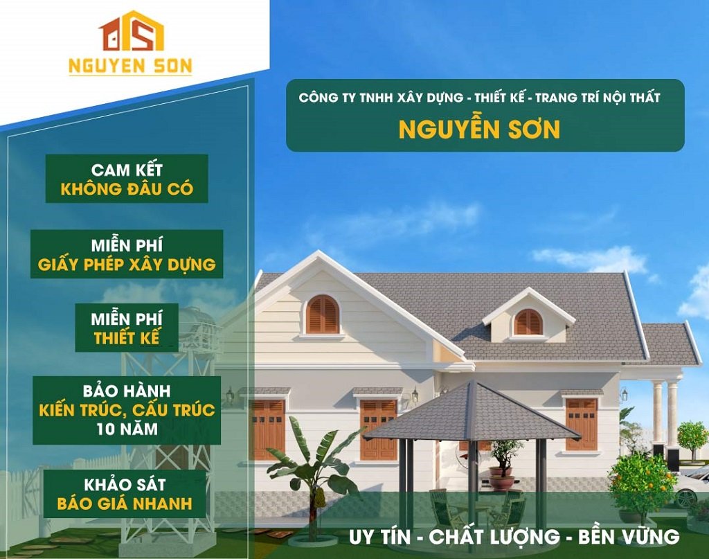 Xây Dựng Nguyễn Sơn cam kết lợi ích cho quý khách hàng