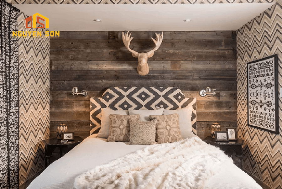Gợi ý 5 cách trang trí phòng ngủ bằng giấy dán tường cực chất