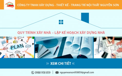 Quy trình xây nhà – Lập kế hoạch xây dựng nhà